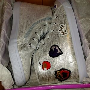 D-SD-signed Disney Girls "MEET YOUR PATCH Shoe